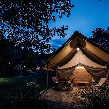 Luxury Safari Tents For Family Getaway Set Within The Grounds Of A Vineyard In Slovenia Maribor