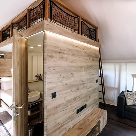 Nyaraló Luxury Safari Tents For Family Getaway Set Within The Grounds Of A Vineyard In Slovenia *